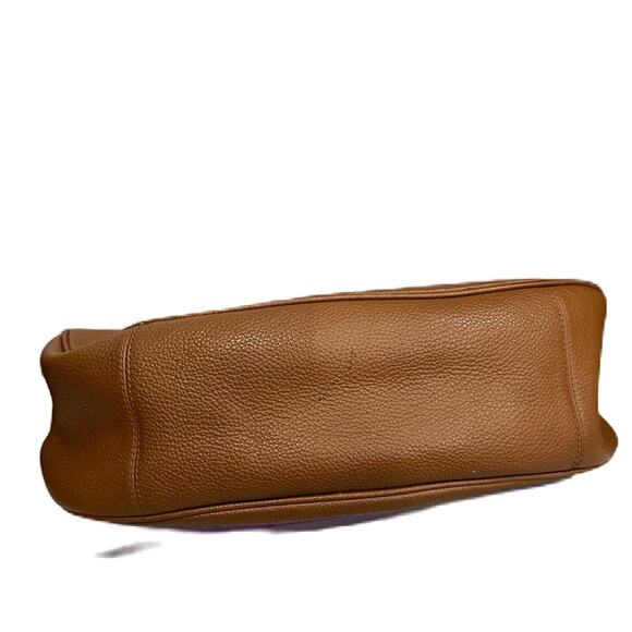 EUC Coach Brown Harley Pebble Leather Hobo Shoulder Bag F38259 - Picture 8 of 15